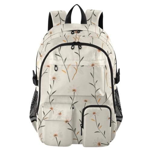 Mochilas de viaje estilo William Morris elegantes para niñas