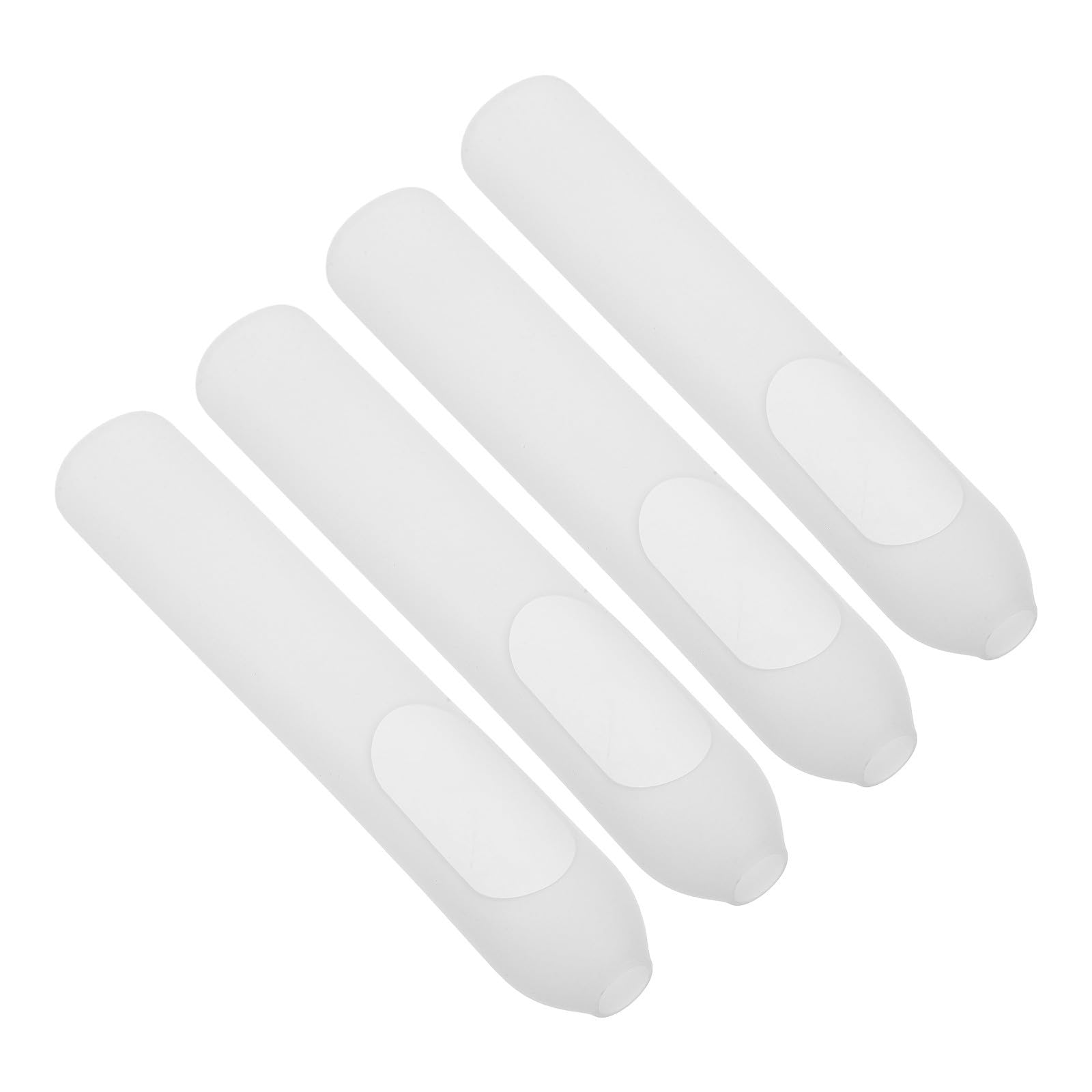 VANZACK 4pcs Silicone Protective Sleeve for Electric Toothbrush Handle Anti-Slip Shockproof Cover Compatible with Usmile Pro Dustproof Comfortable Grip Case for Travel and Home Use White-image-28