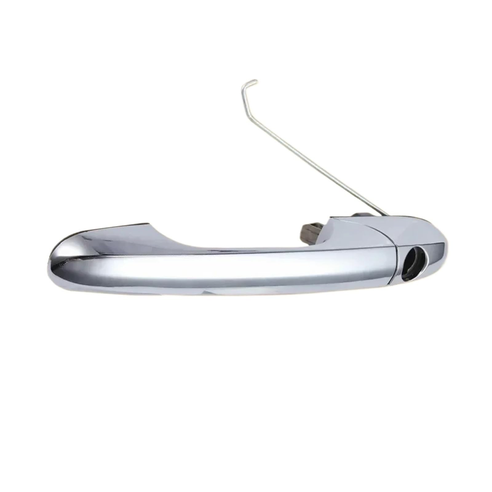 Trash Bin Driver Side Side Door Handle Passenger Side And Driver Exterior Door Handle Chrome For Fiat 500 2007-2020 735592026 735592012(Driver Side)