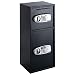 Giantex Safe Box Security Lock Box with Double Door and Keys Digital Safe Depository Drop Box Safes Home Office Security Lock for Gun Cash Valuable Storage