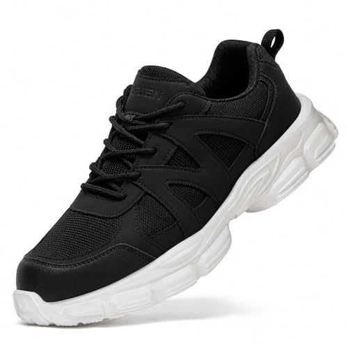 Image of Steel Toe Shoes for Men & Women Work Shoes Women Safety Toe Sneakers Unisex