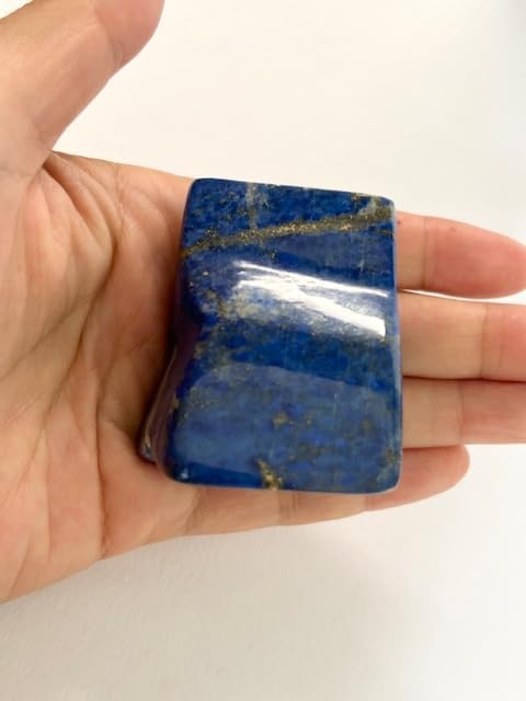 ラピスラズリ 原石, 高品質, 124g, アフガニスタン産 原石