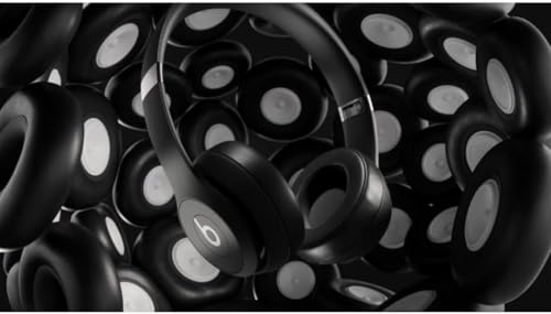 Image of Beats Solo 4 - Wireless Bluetooth On-Ear Headphones, Apple & Android Compatible, Up to 50 Hours of Battery Life - Matte Black (Renewed)