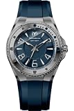 TechnoMarine Lusso Mare TM-225024 Reloj para Hombre - Movimiento de Cuarzo - Acero Inoxidable con Esfera Azul - 44 mm
