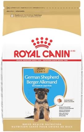 Royal Canin German Shepherd Puppy Breed Specific Dry Dog Food, 30 lb. bag