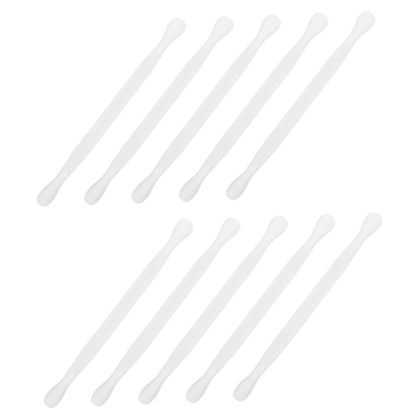 FOMIYES 10pc Manicure Kit Dual Ended Cuticle Remover Gel Nail Polish Remover Tool for Feet and Hands Set Nail Art Pusher