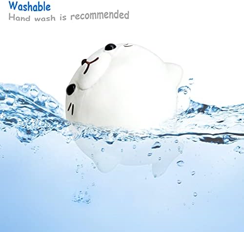 GRTLPOK Cute Seal Stuffed Animal Plush Chubby Blob Seal Pillow Plushies 60CM Kawaii Soft Plush for Kids Gift