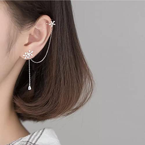 Boucles d'oreilles fleurs douces accessoires parfaits pour un mariage - 3
