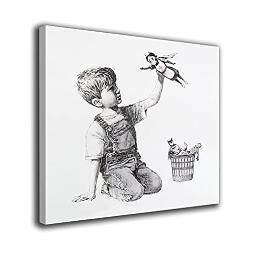 Desconocido Cuadro Lienzo Canvas Banksy niño Juguete Enfermera superheroe– Varias Medidas - Lienzo de Tela Bastidor Madera de 3 cm - Impresion Alta resolucion (80, 80) | Ya disponible en tu tienda friki favorita! En mundofriki.es! Desconocido Cuadro Lienzo Canvas Banksy niño Juguete Enfermera superheroe– Varias Medidas - Lienzo de Tela Bastidor Madera de 3 cm - Impresion Alta resolucion (80, 80) | Ya disponible en tu tienda friki favorita! En mundofriki.es!