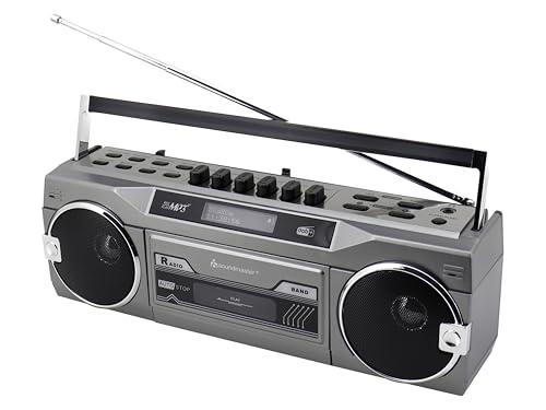 SOUNDMASTER DAB+/FM Retro Radiokassettenrekorder SRR80TI, USB/SD, BT SOUNDMASTER DAB+/FM Retro Radiokassettenrekorder SRR80TI, USB/SD, BT