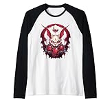 uovo diavolo costume uovo diavolo halloween costume maglia con maniche raglan