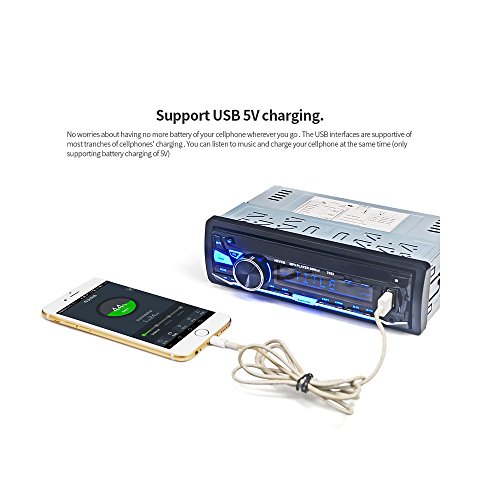 Boomboost 12V 7003 Bluetooth In-Dish Car Automagnitol Radio Cassette Recorder One Din Stereo Audio Player #TOP3