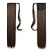Onedor 24" Straight Wrap Around Ponytail Extension for Women. Premium Synthetic Fiber 120g-130g (2/30)
