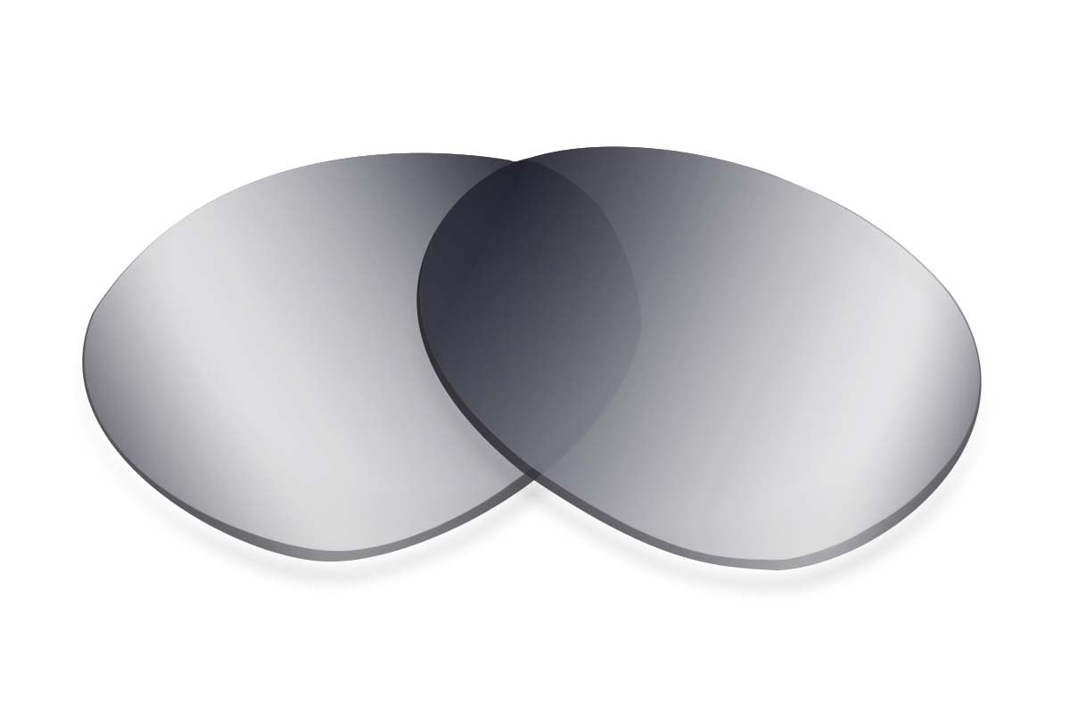 Sunglass Fix Replacement Sunglass Lenses Compatible for Ralph Lauren RL 8044 55mm (Polarized SFx Ultra Flash Silver Mirror Black Pair)