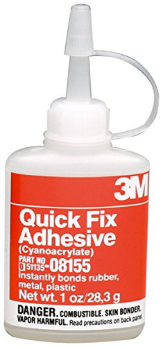 3m 3M-8155 Quick Fix Adhesive 08155, 1 Oz Bottle