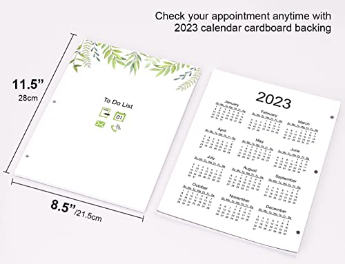 To Do List Notepad 8.5" X 11", Daily Task Planner With Checklist, 52 Sheets Tear Off Note Pad With 2023 Calendar, Work And Personal Organized, A4 Size, 3 Hole Punched #TOP6