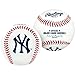 RAWLINGS MLB New York Yankees Team Logo Baseball, Official, White