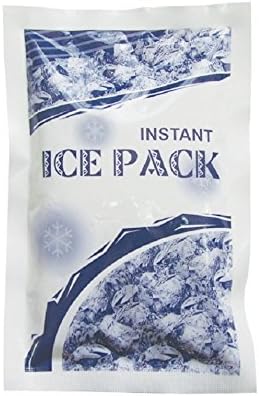 Nimble House Hot-&-Cold-Instant-ICE Plastic Cooler Bag (White)