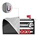 Plumber's Wrench Tool with America Flag Magnetic Mailbox Cover Standard Large Size Wraps Post Letter Box Covers Decoration for House Garden Yard 25.5x21 in