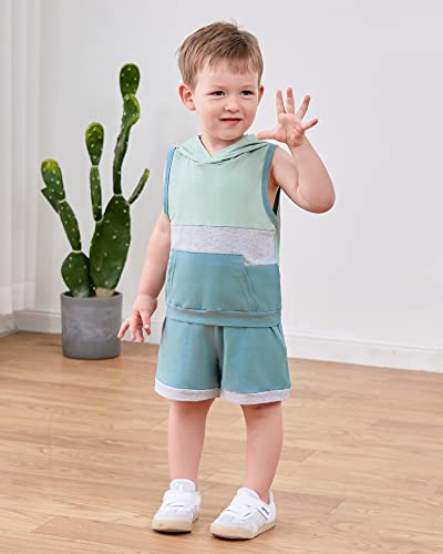 Image of SANMIO Toddler Baby Boys Clothes, Stylish Toddler Baby Boys Outfits Sweatshirt with Jeans Pants Set