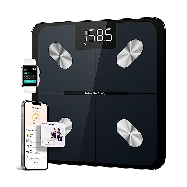 Etekcity-Scale-for-Body-Weight-and-Fat-Percentage-Smart-Accurate-Digital-Bathroom-Body-Composition-Bluetooth-Weighing-Machine-for-Peoples-BMI-Million-User-App-Offers-Diet-Exercise-Plan-400lb Etekcity-Scale-for-Body-Weight-and-Fat-Percentage-Smart-Accurate-Digital-Bathroom-Body-Composition-Bluetooth-Weighing-Machine-for-Peoples-BMI-Million-User-App-Offers-Diet-Exercise-Plan-400lb