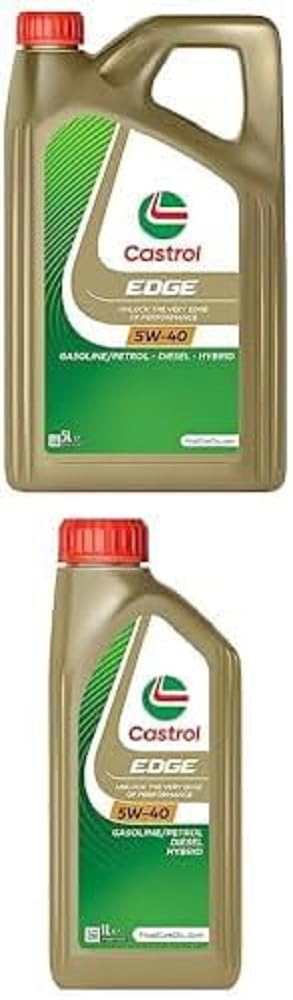 Bundle | Castrol EDGE 5W-40 Motoröl, 5L + 1L