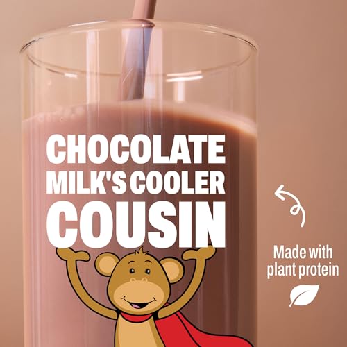 Image of Orgain Organic Kids Nutritional Vegan Protein Shakes, Chocolate - Healthy Kids Snacks, 8g Plant Protein, 23 Vitamins & Minerals, 3g Fiber, No Dairy & Soy, Non-GMO, 8 Fl Oz, 12 Pack, Packaging May Vary
