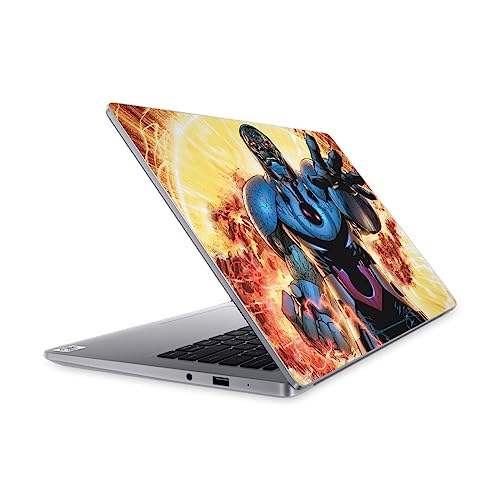 Autocollant vinyle anti rayure Justice League Darkseid pour PC portable 14 pouces