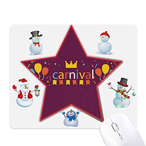Tapis de souris mouse pad Noël carnaval de Venise idée cadeau originale pour collègue de bureau
