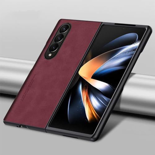 Étui pour Samsung Galaxy Zfold4 et Fold5 protection cuir pour le quotidien