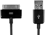 USB 2.0 zu Dock-Connector Kabel zum Synchronisieren, Aufladen und für schnellen Datentransfer^Kabellänge: ca. 103 cm^Zum einfachen Anschließen des iPod/ iPhone an Mac/ PC, Universal Dock oder externes Ladegerät^Lieferumfang: 1x Artwizz USB-Kabel für iPod, iPhone und iPad schwarz