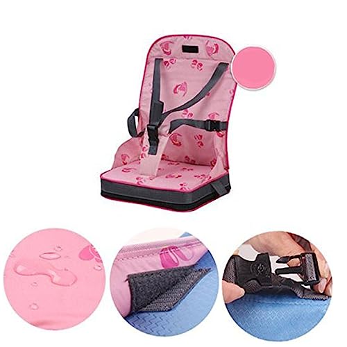 Garneck Assento Elevatório Para Criança Assento Elevatório Portátil Cadeira De Bebê Rosa Cadeira De
