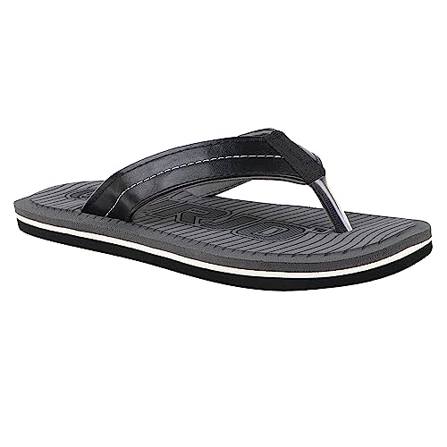 Image of URJO LM 102 Men's Slippers /FlipFlops Lightweight Super Flexible Arch Support Durable Anti Skid & Stylish Dailywear Slippers /FlipFlops for Men