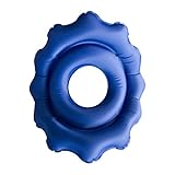 Mobiclinic, AIR-01, Cojín ortopédico, Cojín inflable circular, Cojín para hemorroides, próstata, embarazo, postoperatorios y alivio del dolor de ciática, Hinchable, Soporte Lumbar, Redondo, Con hueco