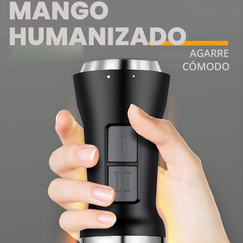 Batidora de mano para triturar sin grumos salsas y cremas densas 5