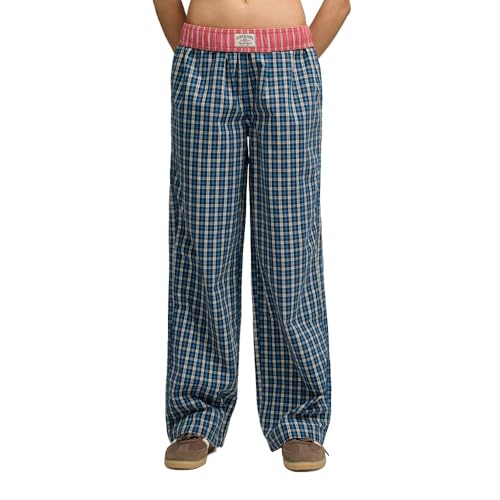 Pantalon femme Superdry Mini Check - vue 2