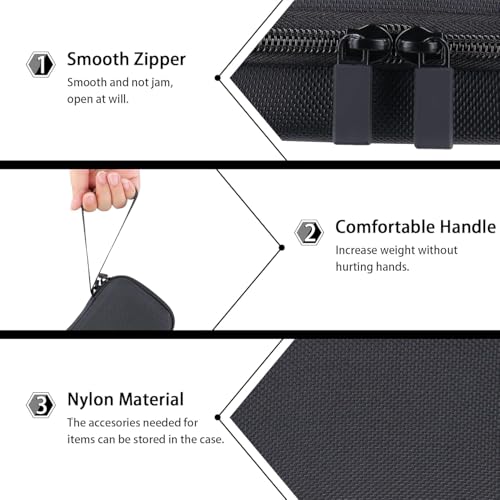 co2CREA Hard Case Compatible with Xvive P3D Wireless XLR Bluetooth Receiver, Case Only by co2CREA - Image 4