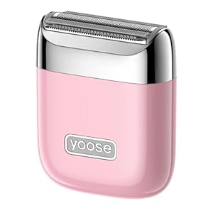 Women’s Electric Shaver & Bikini Trimmer, IPX7 Waterproof Alloy Body Razor, USB-C Rechargeable with Trimmer Comb, Multi-Mode Cordless Hair Removal (Pink)