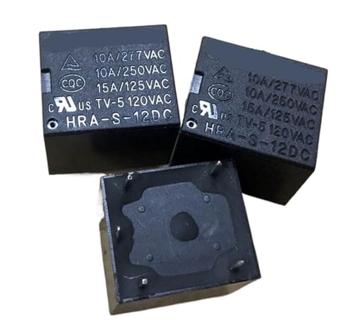 Relais électromécanique HRA-S-12DC 5 broches pour projets domotiques