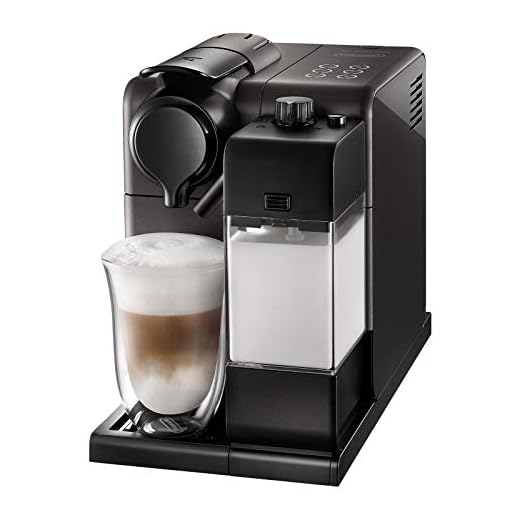 De'Longhi Nespresso Lattissima Touch EN 550.BM Kaffekapselmaschine mit Milchsystem, Gratis Welcome Set mit Kapseln in unterschiedlichen Geschmacksrichtungen, 19 bar Pumpendruck, Schwarz(Metallisch)