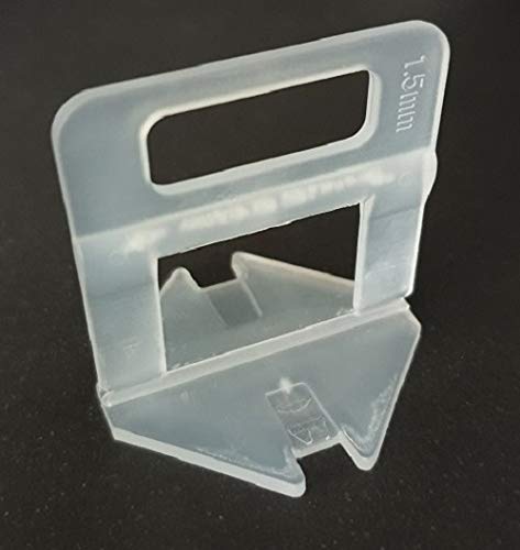 Pull Tabs 1.5 mm Pack of 1000 Tile Levelling System Tile Thickness 3-12 mm - Laying System Tile Laying Aid Tile Laying System Tile Levelling System