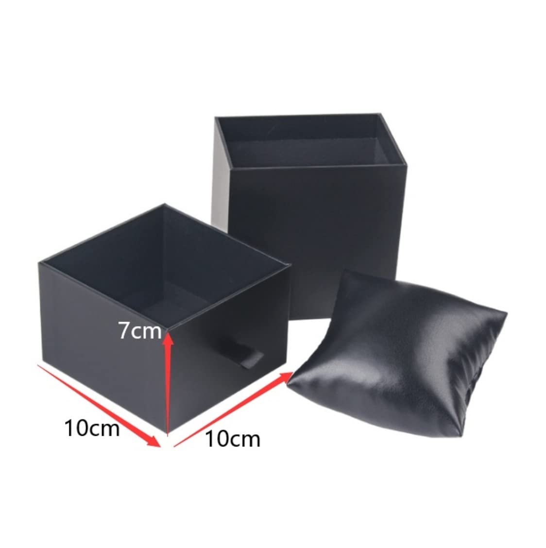Estuche Relojes Organizador De Relojes Elegante Cuero PU con Una Sola Ranura, Soporte para Caja Reloj, Pulsera Portátil, Almacenamiento Joyas Organizador
