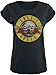 Guns N Roses Distressed Bullet Frauen T-Shirt schwarz S 100% Baumwolle Band-Merch, Bands