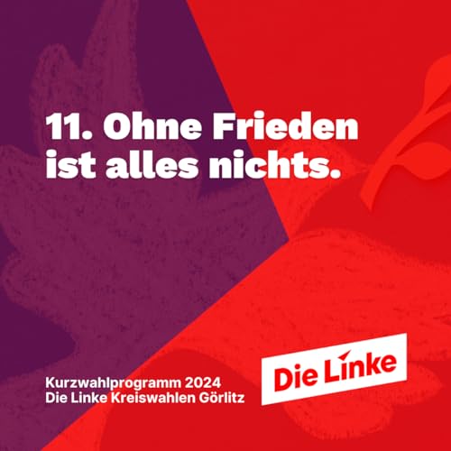 11. Ohne Frieden ist alles nichts.