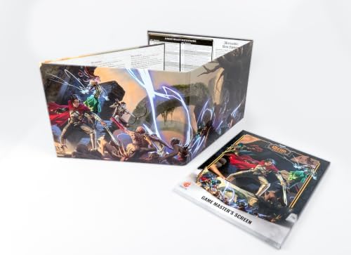 Ghostfire Gaming Grim Hollow Game Master's Screen RPG Accessory for Fantasy Tabletop Roleplaying Games, Ages 14+, Campaign Management Tool image 2