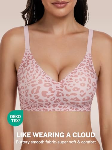Image of habibee Jelly Bra for Women No Underwire Comfort Seamless Bras Push Up Wireless Bras Full Coverage Bralettes