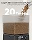 oneisall 5L Futterautomat Katze 2 Näpfe, Katzenfutter Automat mit einem Knopf, Einfache Bedienung, Futterspender für Katzen/Hunde, mit Edelstahlschüssel, Voice Recorder, für kleine/mittlere Haustiere