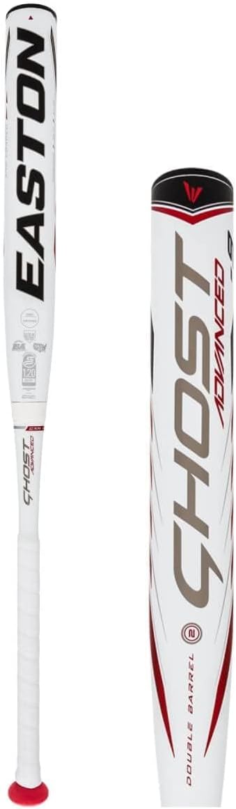 Easton | Ghost Advanced Fastpitch Softball Bat | Approved for All Fields | -8 / -9 / -10 / -11 Drop | 2 Pc. Composite