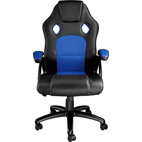 Sedia da ufficio e da gaming 403466 - Vari colori (nero/blu) - Sedia gaming - Immagine 4
