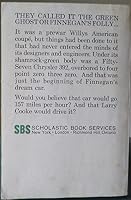 The Green Ghost B000OO131W Book Cover